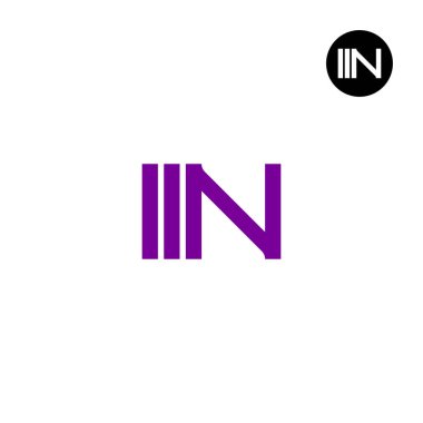 IIN Logo Harfi Monogram Tasarımı