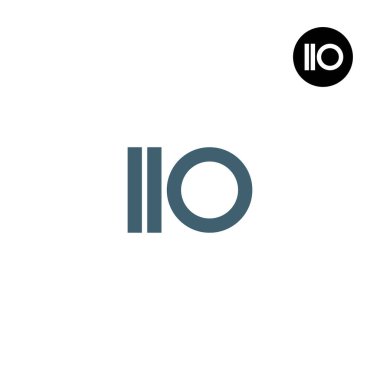 IIO Logo Harfi Monogram Tasarımı