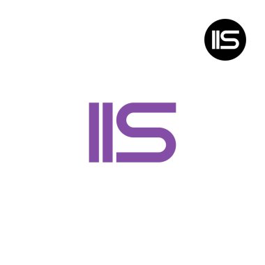 IIS Logo Harfi Monogram Tasarımı