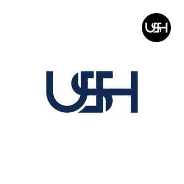 USH Logo Harfi Monogram Tasarımı