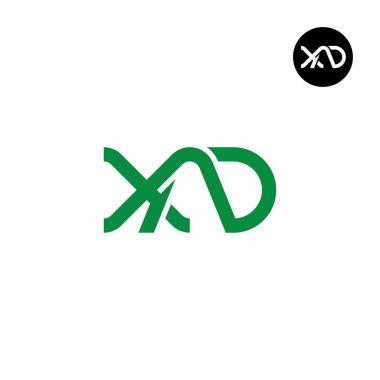 XAD Logo Harfi Monogram Tasarımı