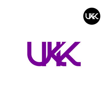 UKK Logo Harfi Monogram Tasarımı