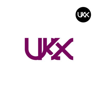 UKX Logo Harf Monogramı Tasarımı