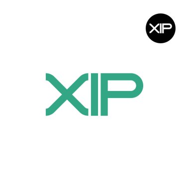 XIP Logo Harfi Monogram Tasarımı