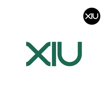 XIU Logo Harf Monogramı Tasarımı