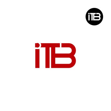 ITB Logo Harfi Monogram Tasarımı