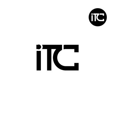 ITC Logo Harfi Monogram Tasarımı