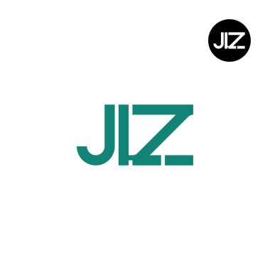 JLZ Logo Letter Monogram Design clipart