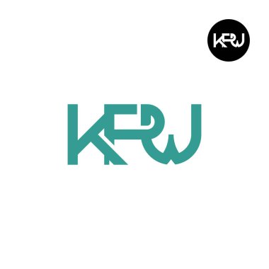 KPW Logo Letter Monogram Design