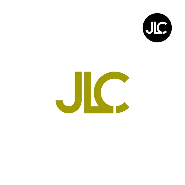 stock vector JLC Logo Letter Monogram Design