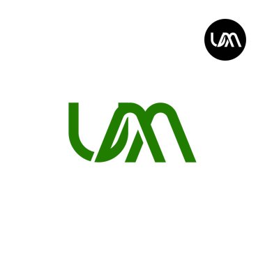 UAA Logo Harfi Monogram Tasarımı