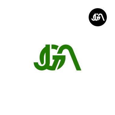 JGA Logo Harf Monogramı Tasarımı