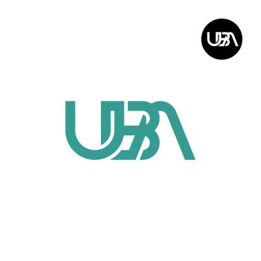 UBA Logo Harfi Monogram Tasarımı