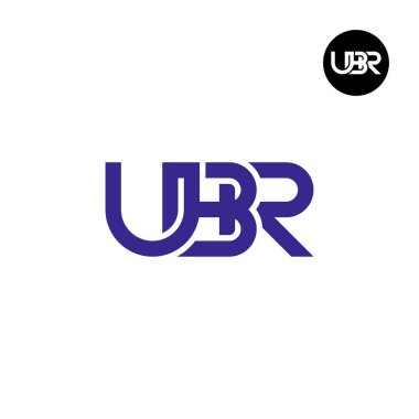 UBR Logo Harfi Monogram Tasarımı