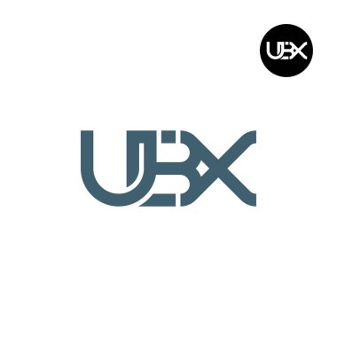 UBX Logo Harf Monogramı Tasarımı