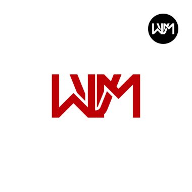 WVM Logo Harfi Monogram Tasarımı