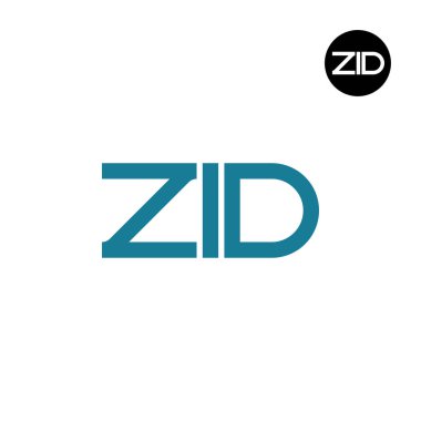 ZID Logo Harfi Monogram Tasarımı