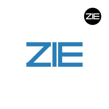 ZIE Logo Harfi Monogram Tasarımı