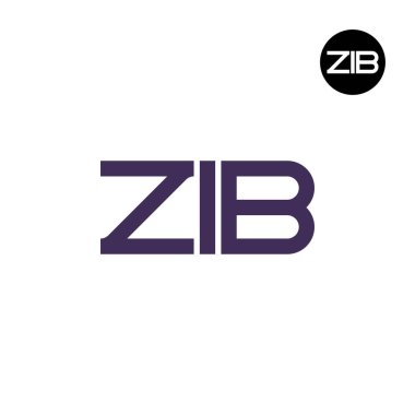 ZIB Logo Harf Monogramı Tasarımı