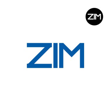 ZIM Logo Harfi Monogram Tasarımı