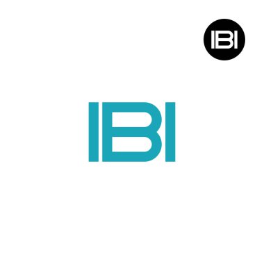 IBI Logo Harfi Monogram Tasarımı