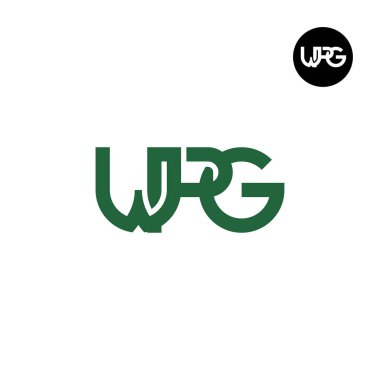 WPG Logo Harfi Monogram Tasarım Baş harfleri