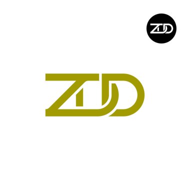 ZDD Logo Harfi Monogram Tasarımı