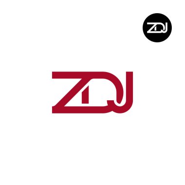 ZDJ Logo Harfi Monogram Tasarımı