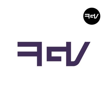 Harf FGV Logo Negatif Boşluk