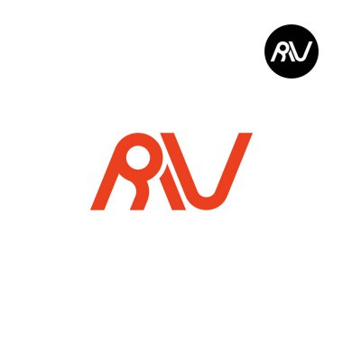 ARV RAV Logo Harfi Monogram Tasarımı