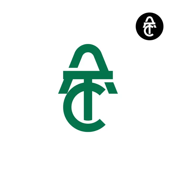 Harf ATC Monogram Logo Tasarımı 'nın elemanlarını basit, modern ve minimal bir şekilde gösteren özel bir logo. Logo, küçük boyutlarda bile olsa her türlü medya, baskı, renk ve arkaplanda çalışmak üzere tasarlandı. Brand, Company, Business, B için uygun