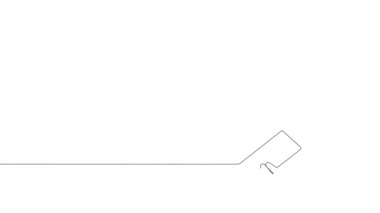 Ekip üyeleriyle plan tasarımı hakkında konuşmak için inşaat sahasında sürekli mimar toplantısının animasyon çizimi. Mimarlık konsepti. Tek çizgi animasyonu. Yüksek kalite 4k görüntü