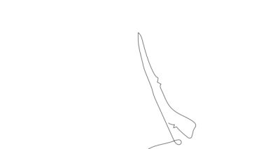 Animated self drawing of bottles with oil or honey or lemon or lime juice for scrubbing and body skin care with natural herbal skin care products. High quality footage