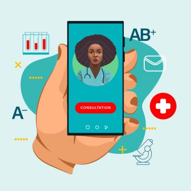 Tıbbi personel ekibi, cerrahi maske takan doktor ve hemşirelerin karakteri ve hastalıklarla savaşmak için birlikte duran erkek ve kadın tıbbi karakterler çizgi film düz vektör çizimi oluşturdular..