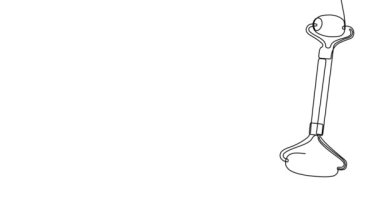Animated self drawing of bottles with oil or honey or lemon or lime juice for scrubbing and body skin care with natural herbal skin care products. High quality footage