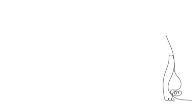 Değişik temizlik malzemelerinden oluşan set şişelerinin sürekli çizilmesinin animasyon çizimi dost temizliği sağlar. Minimum konsept. Yüksek kalite 4k görüntü