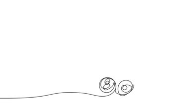 Anneler Günü Öz çizim videosu. Anne ve oğlu sürekli ışıldayan çizgi çiziyorlar. Devamlı çizgi çizimi. Yüksek kalite 4k görüntü