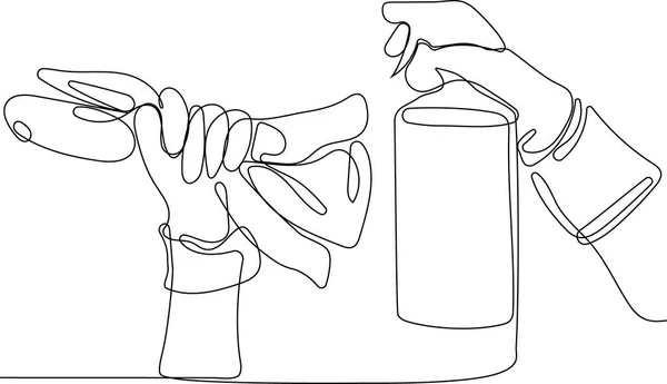 Послуги Прибирання Домашньої Посадкової Сторінки Концепція Дизайну Ілюстрація Прибиральників Допомогою — стоковий вектор