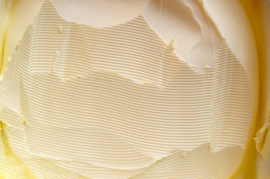 Sarı tereyağı arkaplan ve doku. Tereyağı dokusu arka planı. Yüksek kalite fotoğraf