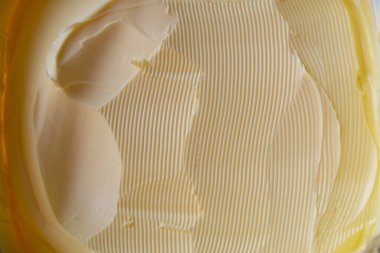 Sarı tereyağı arkaplan ve doku. Tereyağı dokusu arka planı. Yüksek kalite fotoğraf