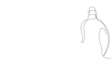 Değişik temizlik malzemelerinden oluşan set şişelerinin sürekli çizilmesinin animasyon çizimi dost temizliği sağlar. Minimum konsept. Yüksek kalite 4k görüntü