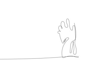 Mühendis inşaat alanında ölçüm yapıyor. Coğrafyacılar büyük inşaat projelerine girişmeden önce kesin ölçümler yaparlar. Peyzaj tasarımı kavramı. Yüksek kalite 4k görüntü