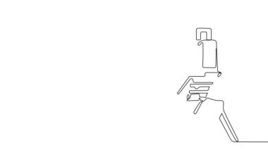 Mühendis inşaat alanında ölçüm yapıyor. Coğrafyacılar büyük inşaat projelerine girişmeden önce kesin ölçümler yaparlar. Peyzaj tasarımı kavramı. Yüksek kalite 4k görüntü