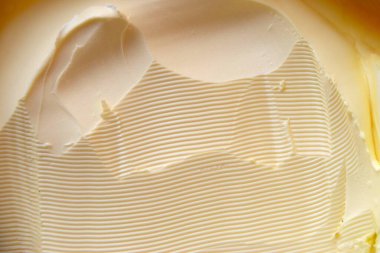 Sarı tereyağı arkaplan ve doku. Tereyağı dokusu arka planı. Yüksek kalite fotoğraf