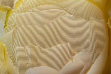 Sarı tereyağı arkaplan ve doku. Tereyağı dokusu arka planı. Yüksek kalite fotoğraf