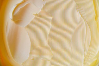 Sarı tereyağı arkaplan ve doku. Tereyağı dokusu arka planı. Yüksek kalite fotoğraf