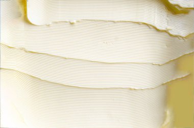 Sarı tereyağı arkaplan ve doku. Tereyağı dokusu arka planı. Yüksek kalite fotoğraf.