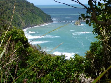 Knights Point Lookout on the west coast of South Island, New Zealand.