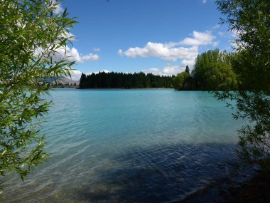 View over Lake Ruataniwha near Twizel, South Island, New Zealand.