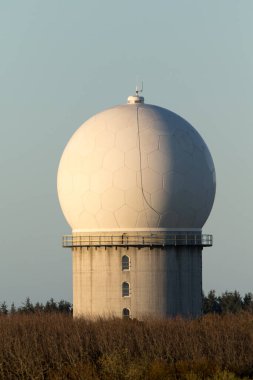 Radar station at Skagen, Jutland, Denmark.